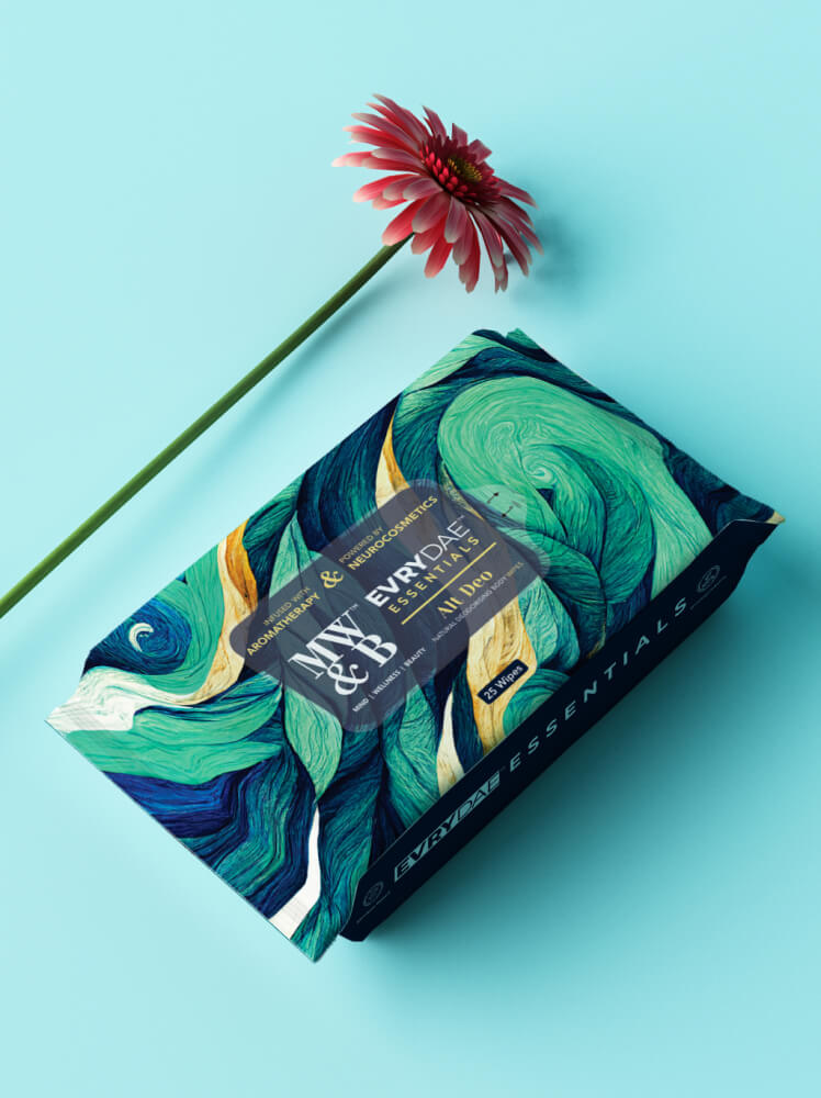 Alt Deo Natural Deodorising Body Wipes 'Pack of 25’ By MW&B | EVRYDAE Essentials